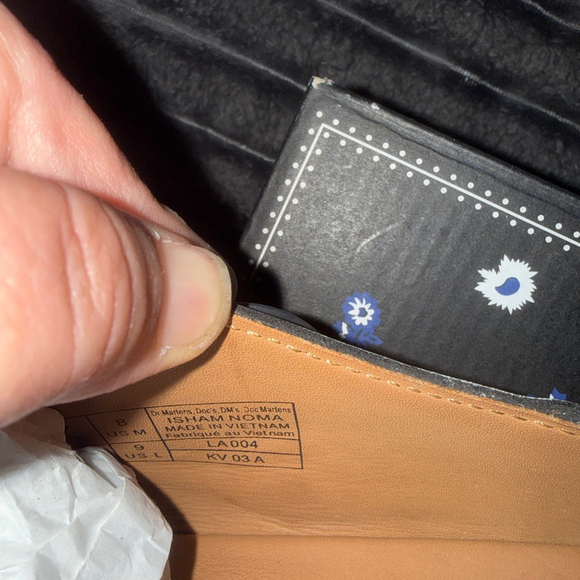 Dr Martens Nomarhythm collab Isham UK 7, NIB, hard to find - Picture 5 of 6